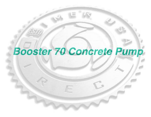 IMER Booster 70 Hydraulic S- Valve Concrete Pump