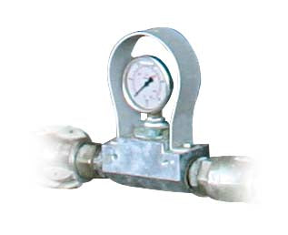 Inline Pressure Gauge for 25mm hose