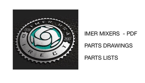 IMER Mixers-Parts Drawings/Lists