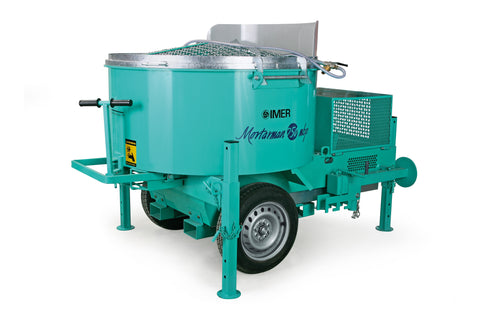 IMER Mixers for Mortar, Concrete, Grouts, Stucco, Fireproofing & Self Leveling