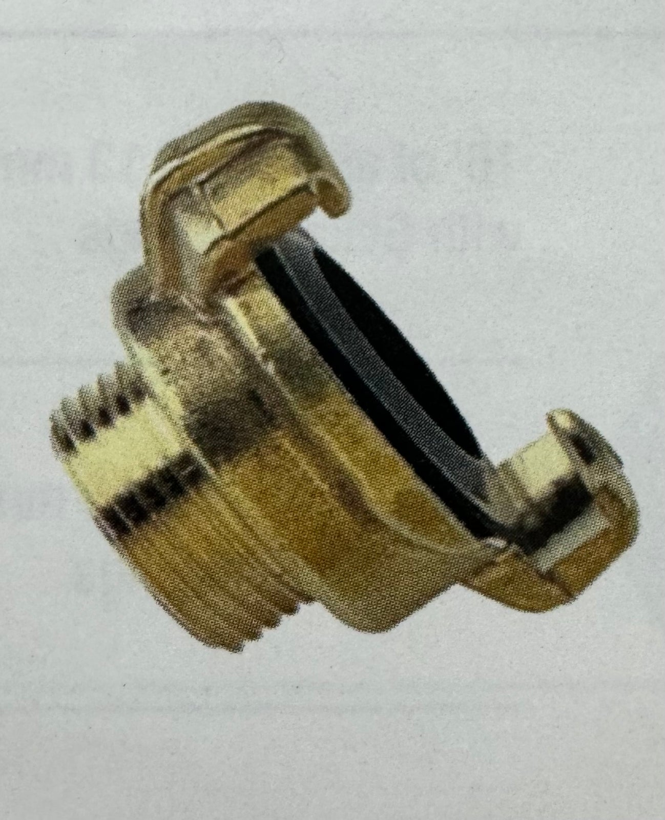 PN 3223614 - Geka Style Fitting to 3/4” Male hose thread end for IMER Koine 35 / 4 pumps