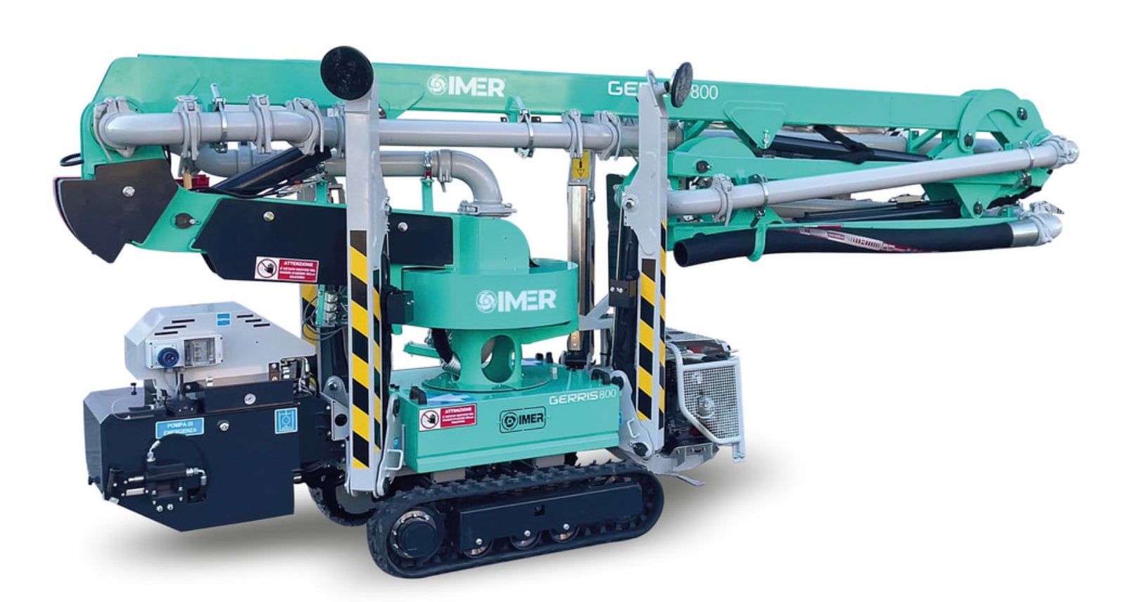 IMER Gerris Remote Controlled - Self Propelled - Tracked - Concrete Placing Boom