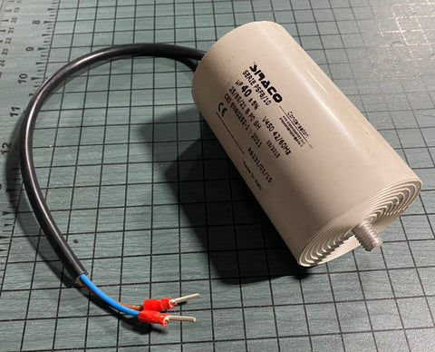 Part Number 3213709  is NO LONGER AVAILABLE - PN 3233809 is the new part number for the Condensor/Capacitor for IMER Minuteman Mixer - Model #1126605 Pre 2006 years.