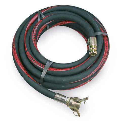 Material Whip Hose 25mm (1") x16ft with both 25mm and 35mm MALE cam lock ends