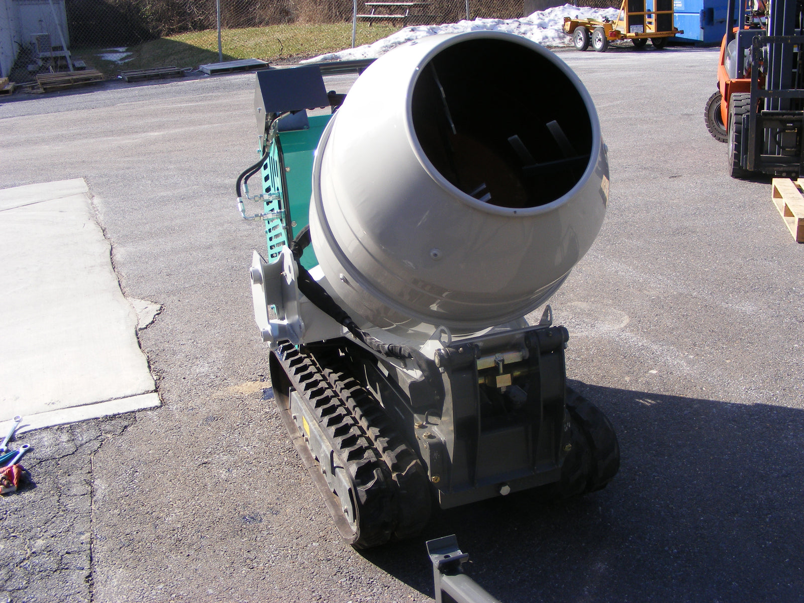 IMER Carry 107 Hydraulic Concrete 250 Mixer and self loading
