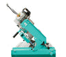 Miter cuts made easy by tilting head and blade on IMER Combi 1200 iPower 14" stone saw
