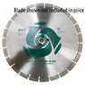 High quality 14" diamond blades from IMER USA give fast accurate cutting 