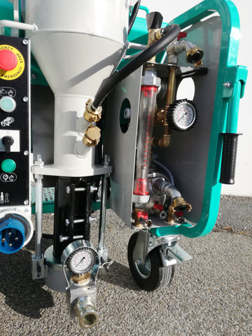 IMER Koine 4 Hi Flow Upgrade kit, mixing chamber, R8 rotor-stator,High Flow water system, turbo mixer, and pressure gauge  