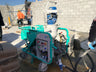IMER USA Koine 35 continuous mixer pump spray machine on job site
