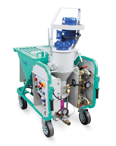 IMER USA Koine 35 electric continuous mixer pump spray machine 