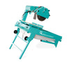 Built in folding stand on IMER 14" brick saw MS350 and removable heavy duty plastic water tray