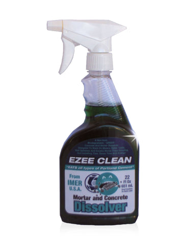 IMER USA biodegradable Mortar and concrete disolver EZEE clean 