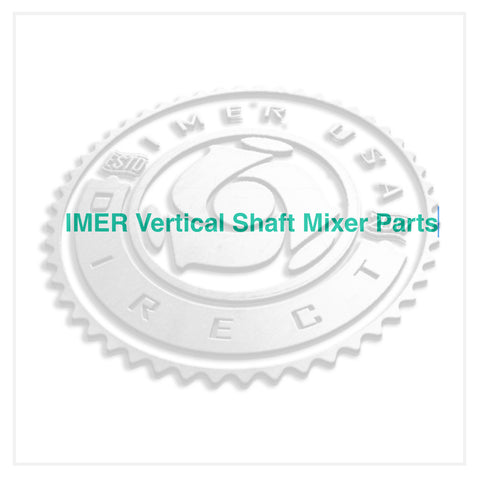 Part Number 3211674  - Face Plate ONLY  - Horizontal Outer Paddle - IMER MIX 750/360 Vertical Shaft Mixers
