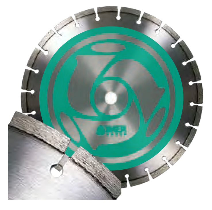 IMER 10” CC-X Series Segmented Blade - Designed Specifically for Abrasive and Soft Masonry Products