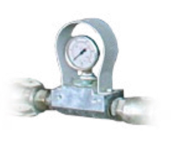 Part Number 3223689 - IMER Hose Pressure Gauge - GAUGE ONLY - Fits IMER Pumps - Small 50 - Prestige - Silent 300